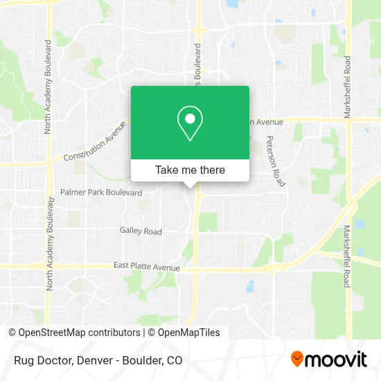Rug Doctor map