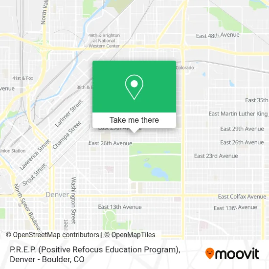 P.R.E.P. (Positive Refocus Education Program) map