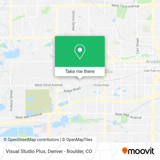 Visual Studio Plus map