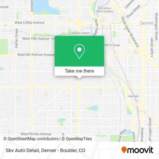 Sbv Auto Detail map