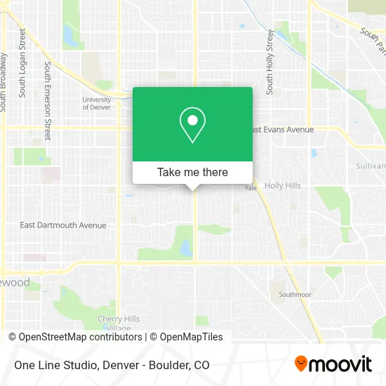 One Line Studio map