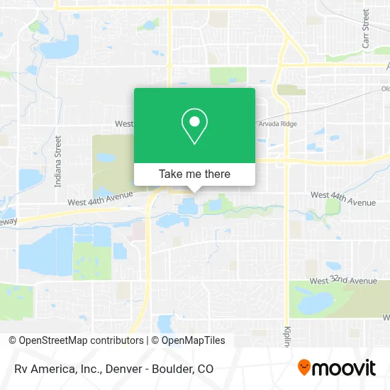 Rv America, Inc. map