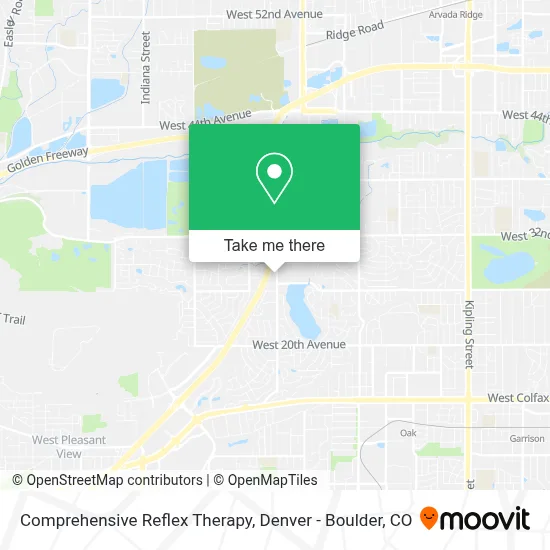 Comprehensive Reflex Therapy map