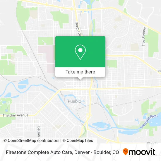 Firestone Complete Auto Care map