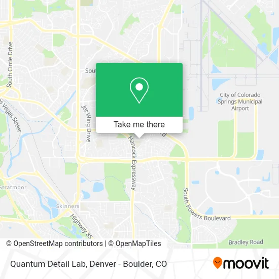Quantum Detail Lab map