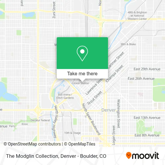The Modglin Collection map