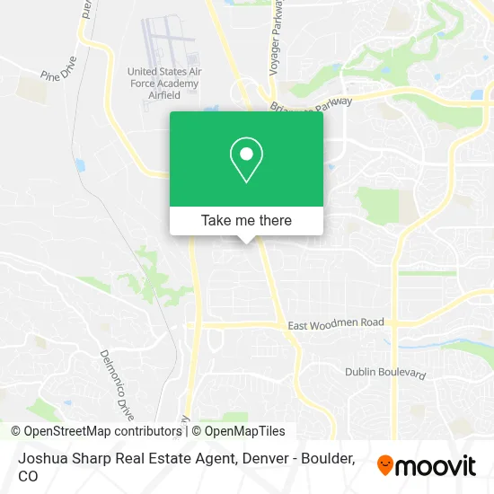 Joshua Sharp Real Estate Agent map