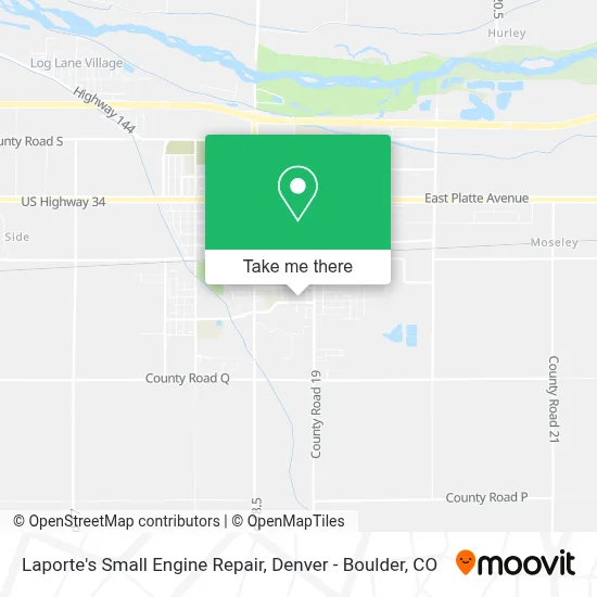 Laporte's Small Engine Repair map