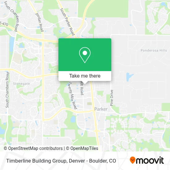 Timberline Building Group map