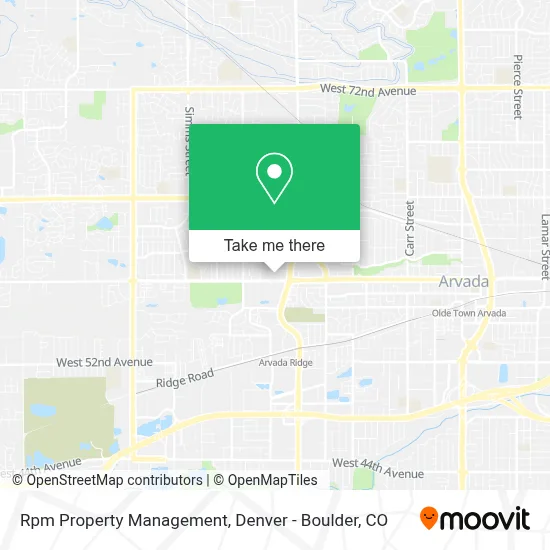 Rpm Property Management map