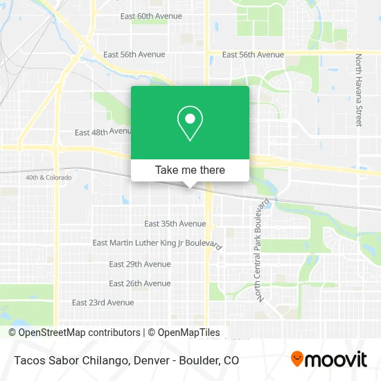 Tacos Sabor Chilango map