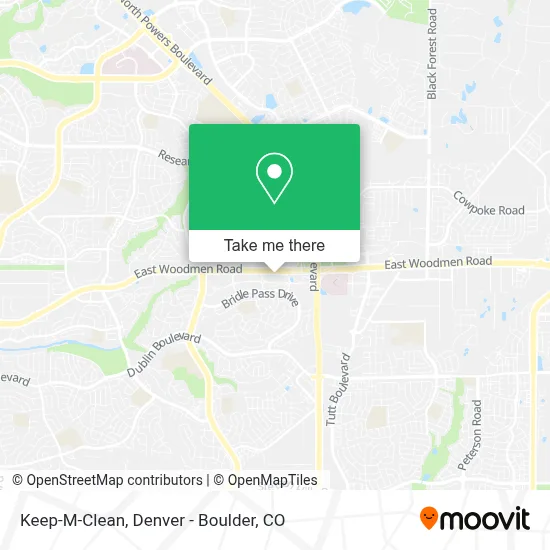 Keep-M-Clean map