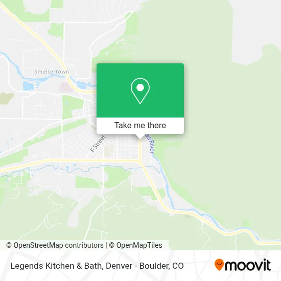 Legends Kitchen & Bath map