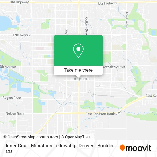 Inner Court Ministries Fellowship map