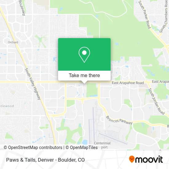 Paws & Tails map