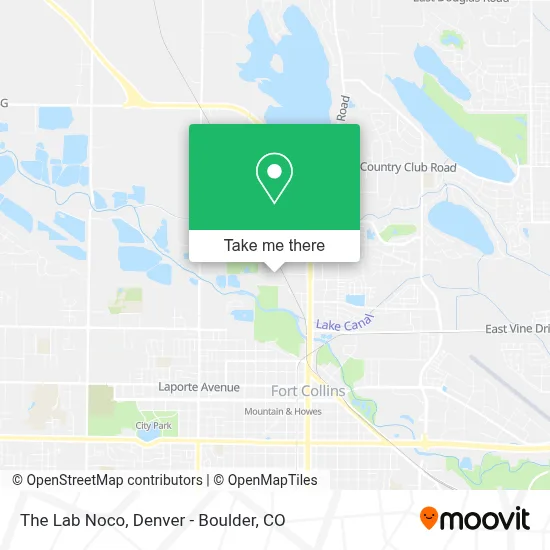 The Lab Noco map