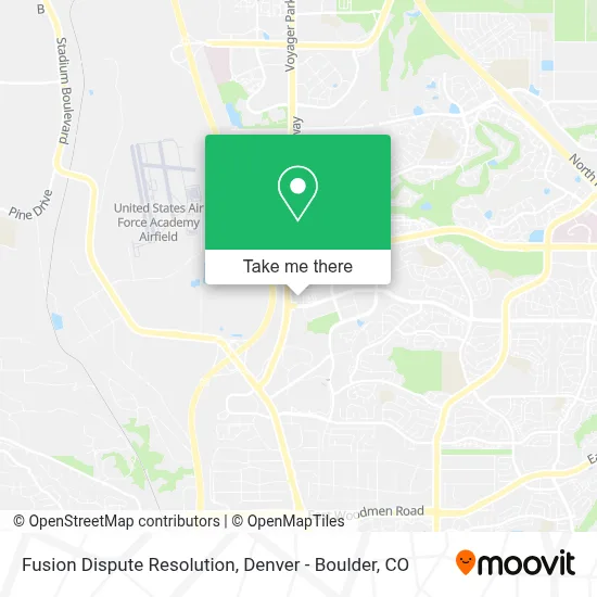 Fusion Dispute Resolution map