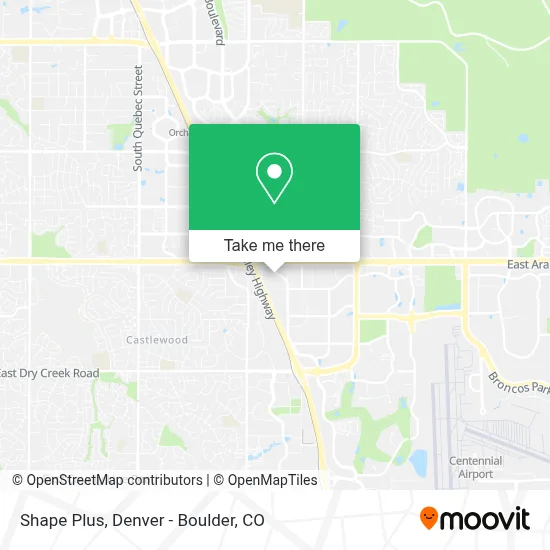 Shape Plus map