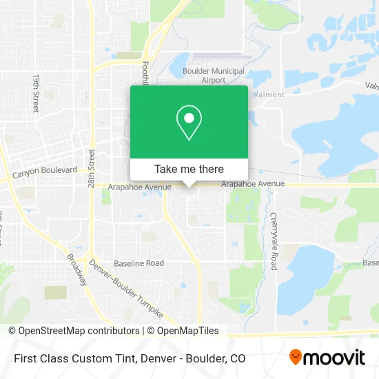 First Class Custom Tint map
