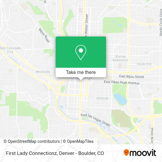 First Lady Connectionz map