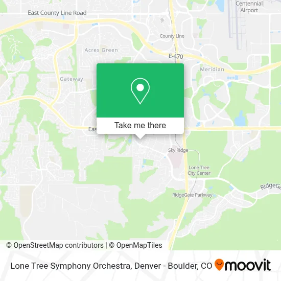 Lone Tree Symphony Orchestra map