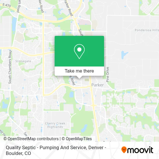 Quality Septic - Pumping And Service map