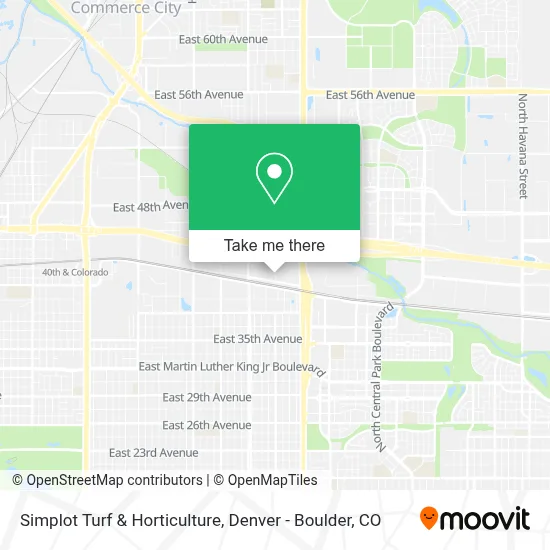 Simplot Turf & Horticulture map