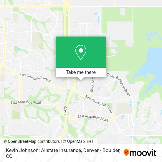Kevin Johnson: Allstate Insurance map