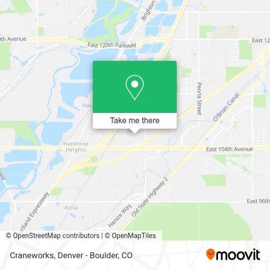 Craneworks map