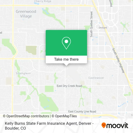 Kelly Burns State Farm Insurance Agent map