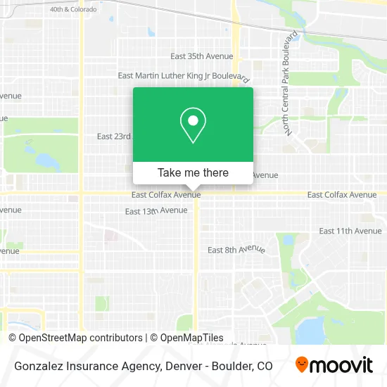 Gonzalez Insurance Agency map
