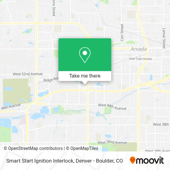Smart Start Ignition Interlock map