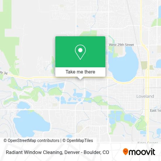 Radiant Window Cleaning map