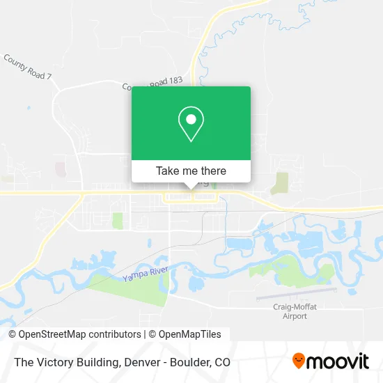The Victory Building map