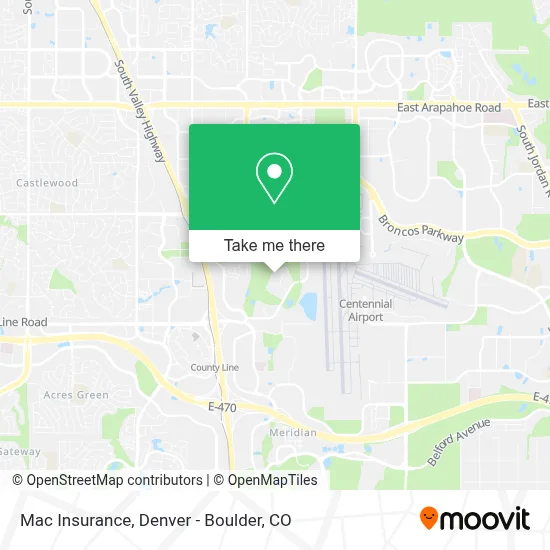 Mac Insurance map