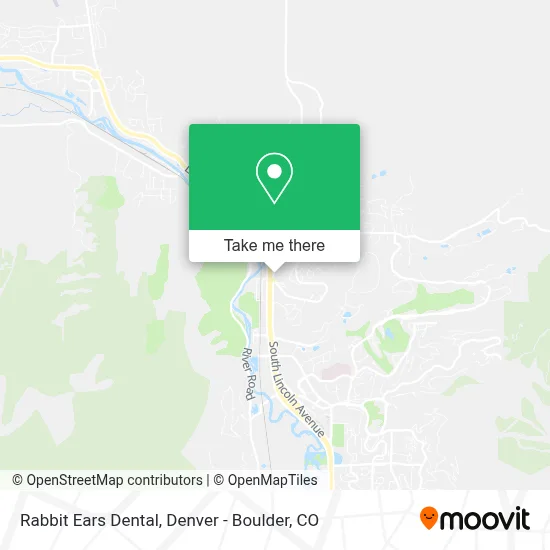 Rabbit Ears Dental map
