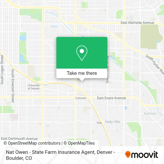 Nat Owen - State Farm Insurance Agent map