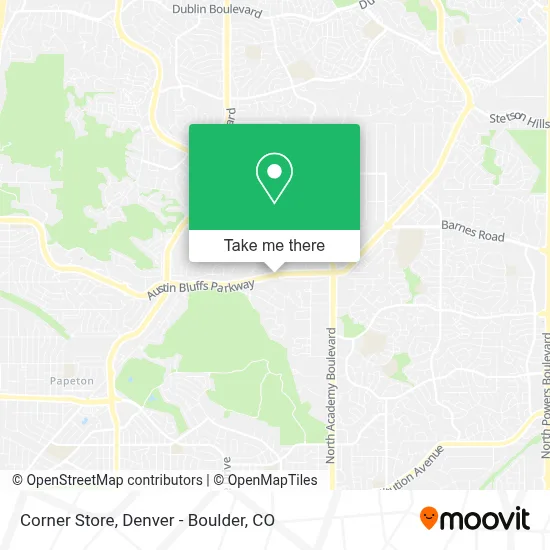 Corner Store map