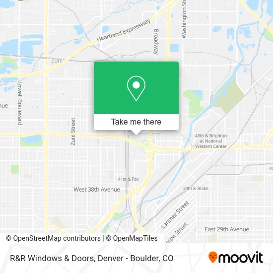 R&R Windows & Doors map