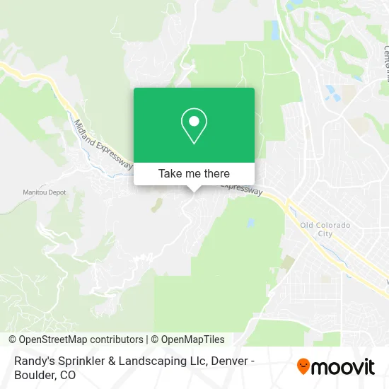 Randy's Sprinkler & Landscaping Llc map