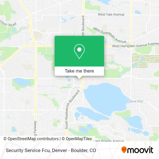 Security Service Fcu map
