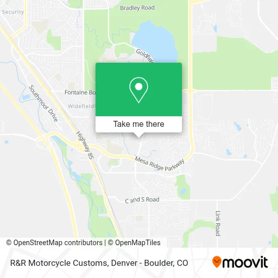 R&R Motorcycle Customs map