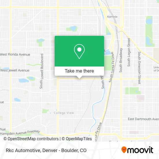 Rkc Automotive map