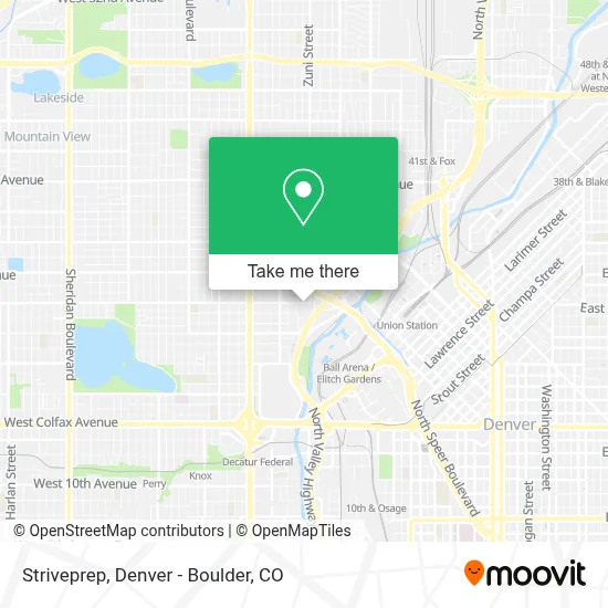 Striveprep map