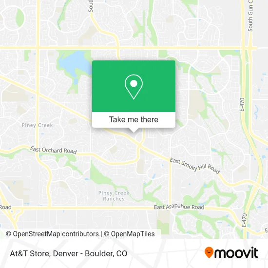 At&T Store map