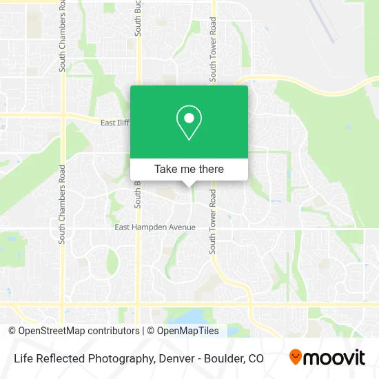 Life Reflected Photography map
