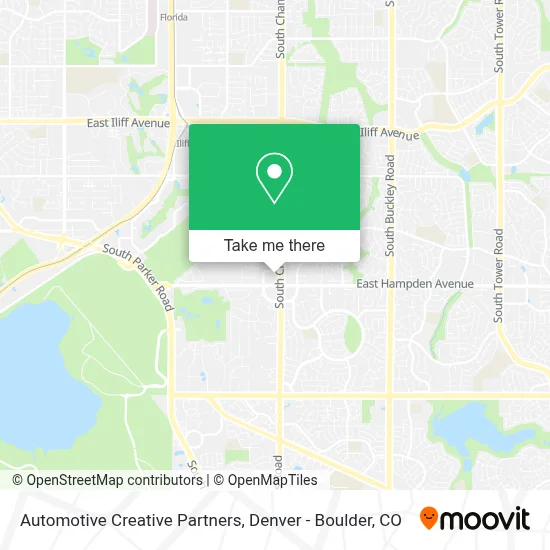 Automotive Creative Partners map