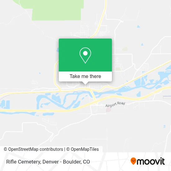 Rifle Cemetery map