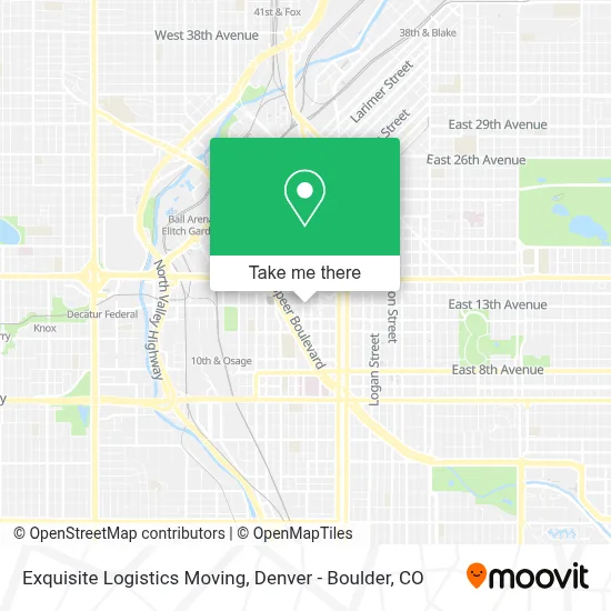 Exquisite Logistics Moving map