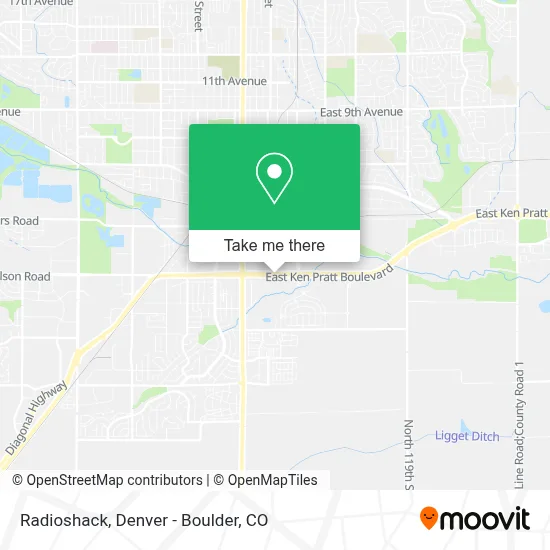 Radioshack map